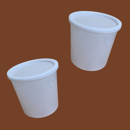 2 Gallon Clay Reclaim Bucket with Lid